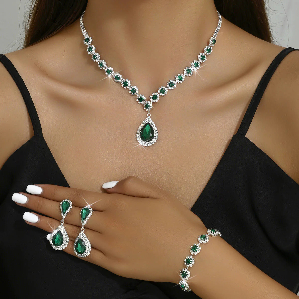 SET COLLANA BRACCIALE ORECCHINI MAREA