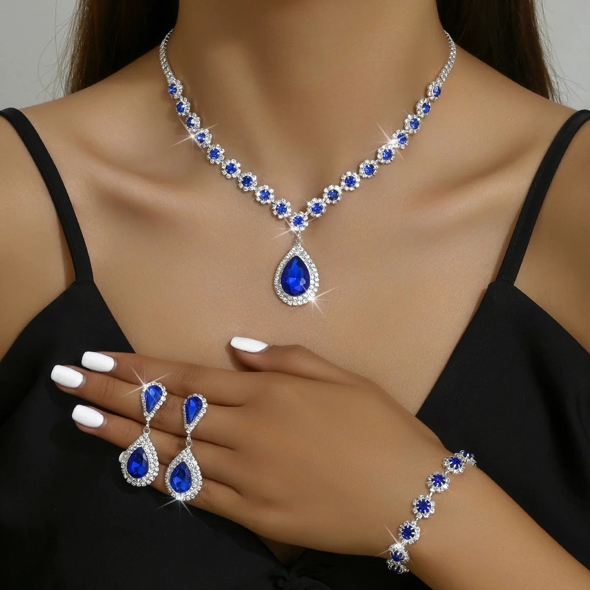 SET COLLANA BRACCIALE ORECCHINI MAREA